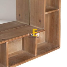Kệ trang điểm đựng mỹ phẩm kèm gương