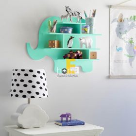 Kệ treo tường hình chú voi đáng yêu MiniDeco017