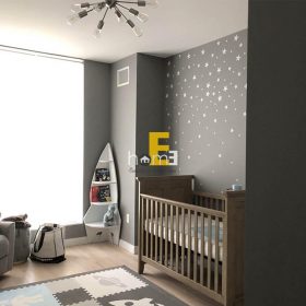 Kệ gắn tường mô hình tên lửa phòng ngủ