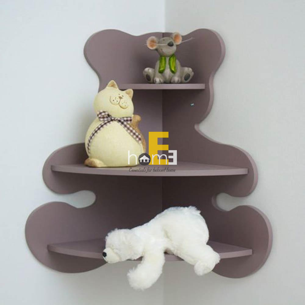 Kệ treo tường hình chú gấu MiniDeco024