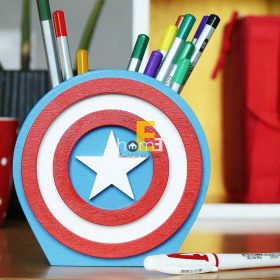 Hộp đựng bút hình ngôi sao MiniDeco033