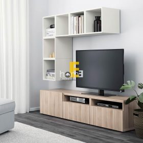 Tủ trang trí phòng khách sang trọng PPG006