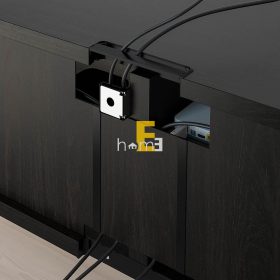 Tủ trang trí phòng khách sang trọng đầy đủ tính năng hiện đại