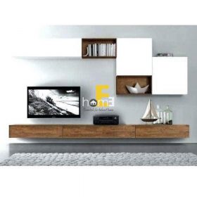 Tủ trang trí phòng khách hiện đại đơn giản