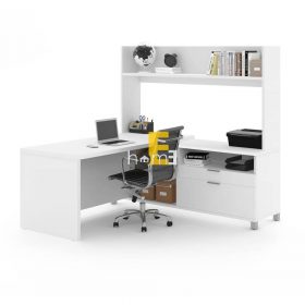 Bàn làm việc có kèm giá sách PPO006