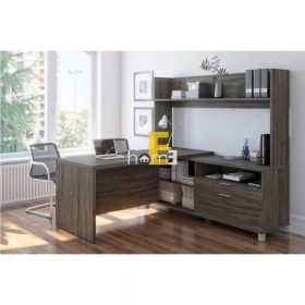 Bàn làm việc có kèm giá sách