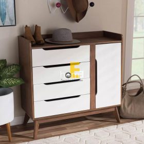 Tủ giày nhiều ngăn hiện đại đơn giản và ấn tượng