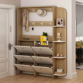 Tủ giày có nhiều ngăn sang trọng hiện đại nhiều tính năng