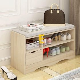 tủ giày thông minh có đệm bọc da