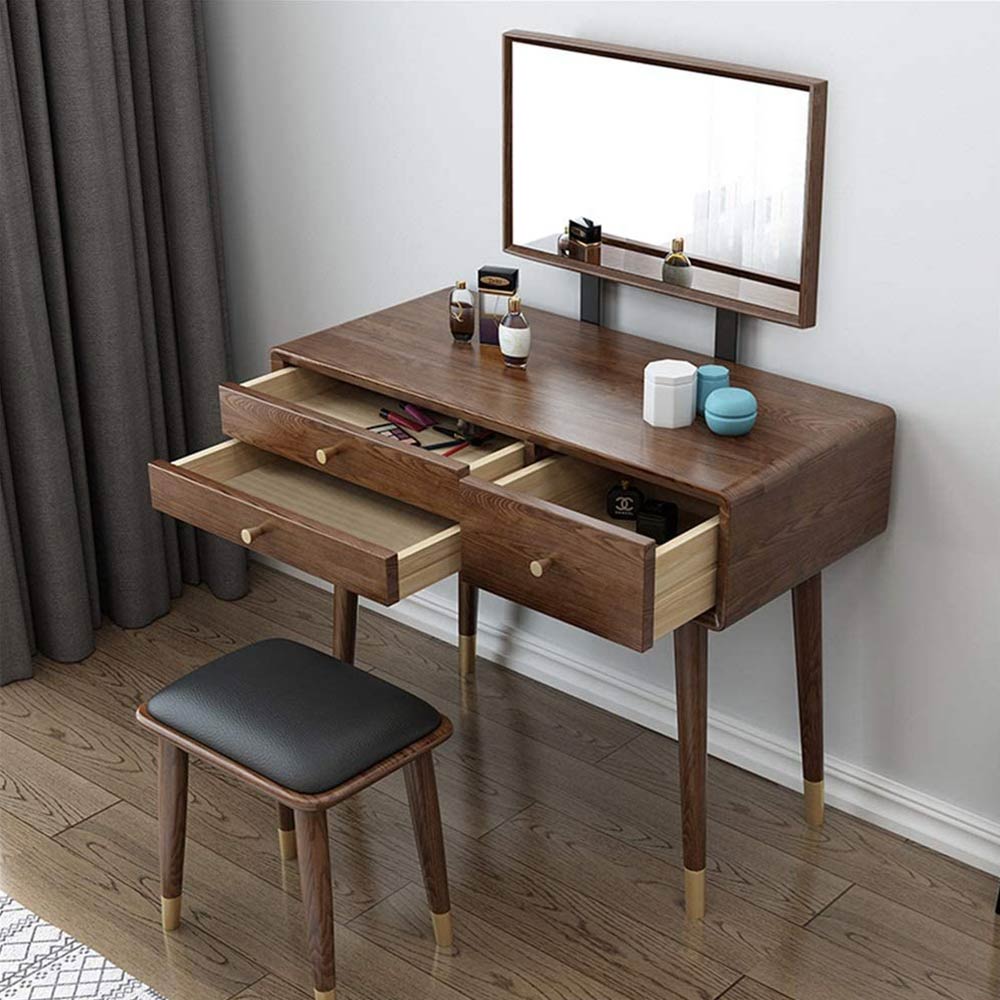 Bàn trang điểm gỗ phong cách cổ điển 