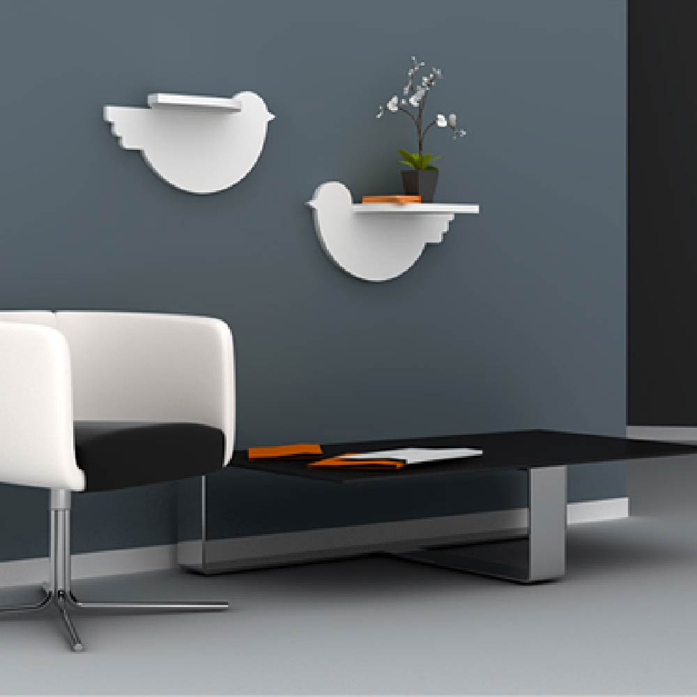 Kệ gắn tường dành cho người lãng mạn