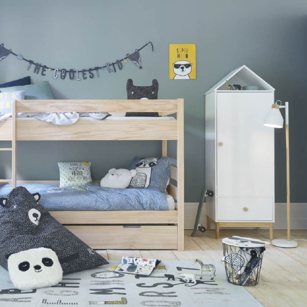 Thiết kế nội thất phòng ngủ 2 trẻ em đẹp và khoa học như thế nào?